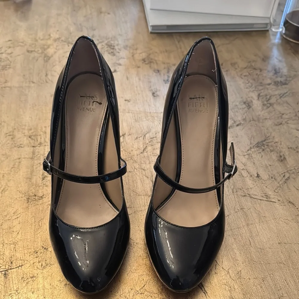 Black Mary Janes - Picture 1 of 5